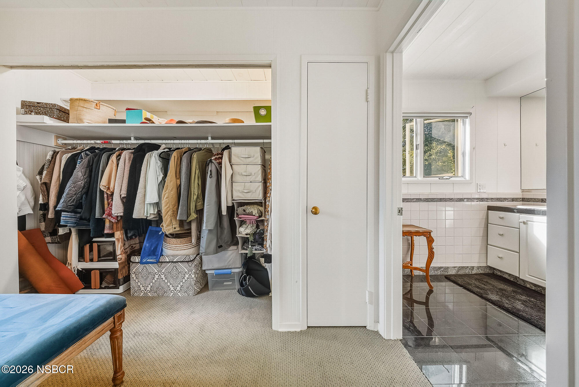 724 North Refugio Road Santa Ynez, CA 93460 - Photo 33 of 47 a view of walk in closet with clothes and shoes