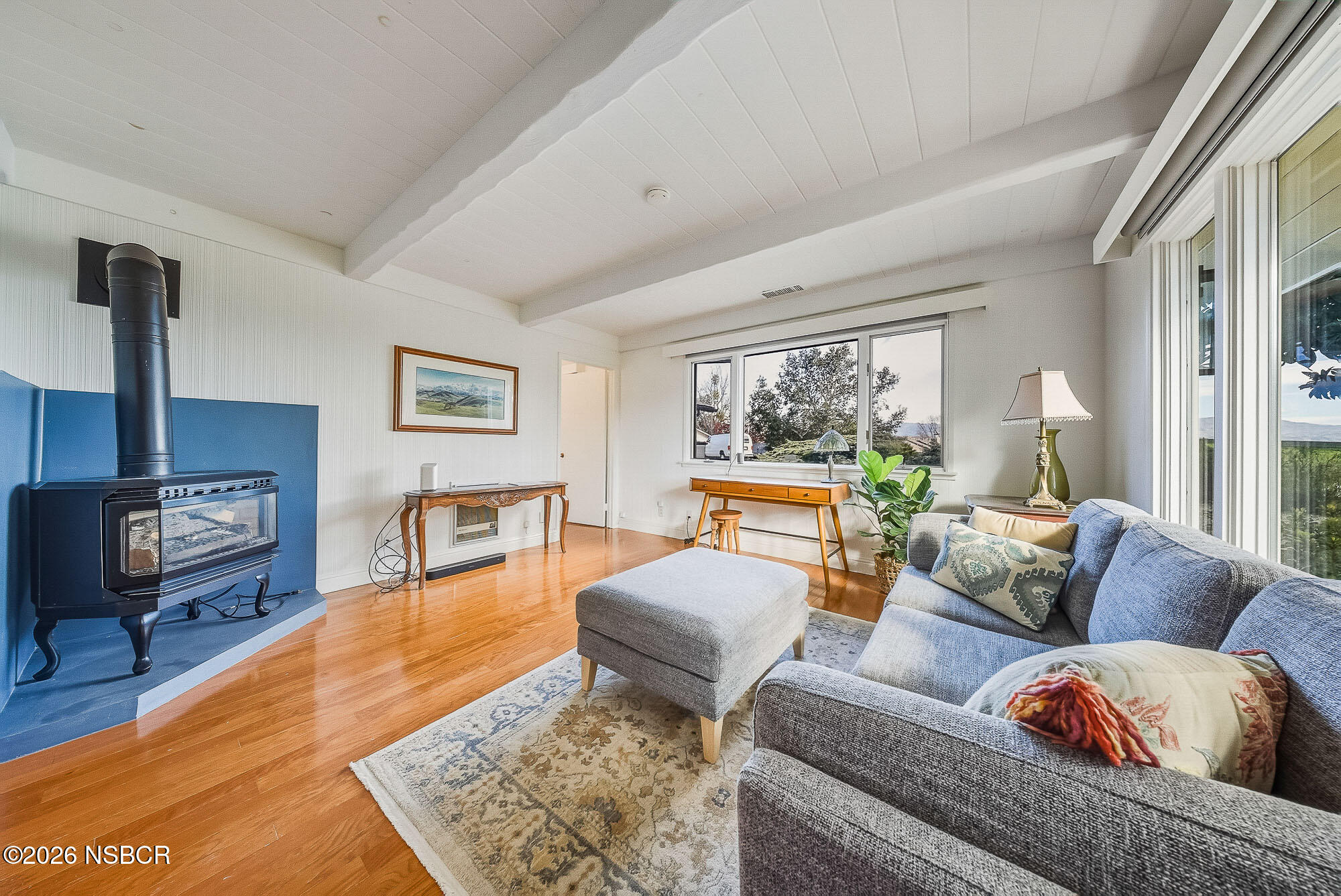 724 North Refugio Road Santa Ynez, CA 93460 - Photo 37 of 47 a living room with furniture and a large window