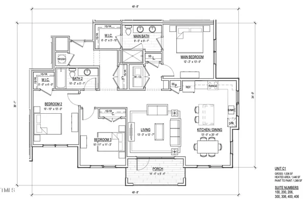 $528,300 | 400 Blackwell Drive, Unit 300, Chapel Hill, NC 27514