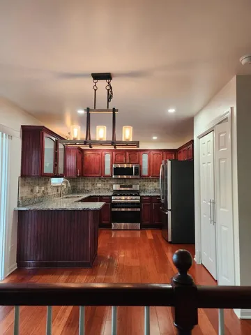 a very nice looking room with a large window