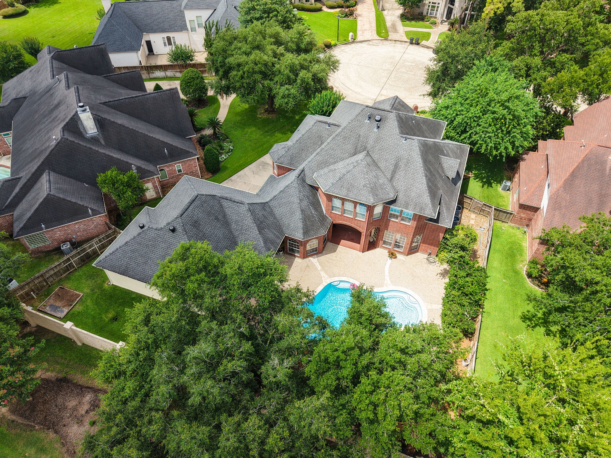 18310 Pamela Way Spring, TX 77379 - Photo 42 of 42 This quiet, tree-lined street offers a unique atmosphere that is truly one-of-a-kind. Its peaceful ambiance and well-maintained surroundings make it a standout location for anyone seeking a tranquil retreat.