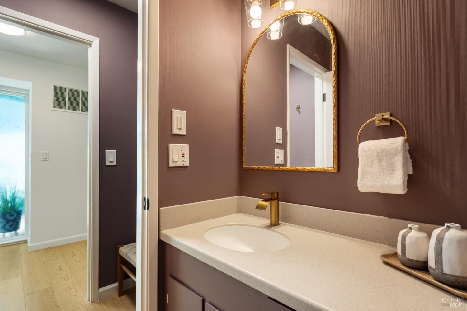 29 Porto Bello Drive San Rafael, CA 94901 - Photo 28 of 41 Cute powder room right off the front entry.