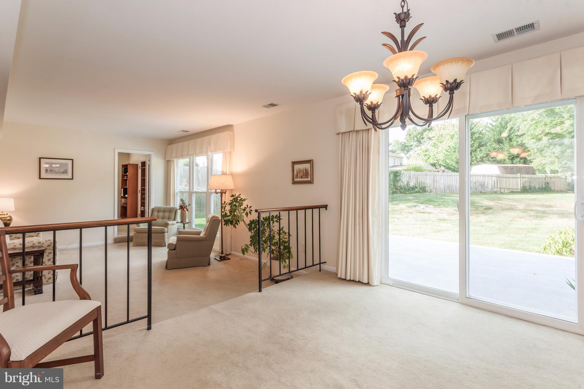 Patio off dining room
