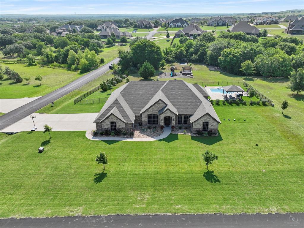 159 Stone Crossing Drive Aledo, TX 76008 - Photo 1 of 1 an aerial view of a house with a yard