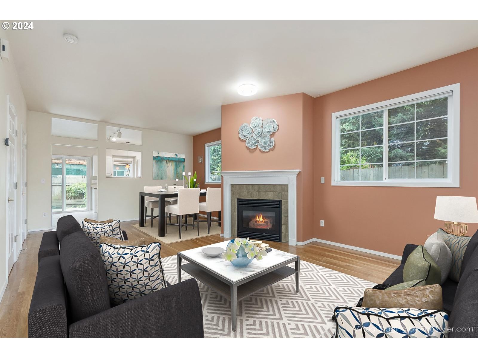 9493 Southwest Sutton Place Portland, OR 97223 - Photo 11 of 38 Living Room/Dining Room