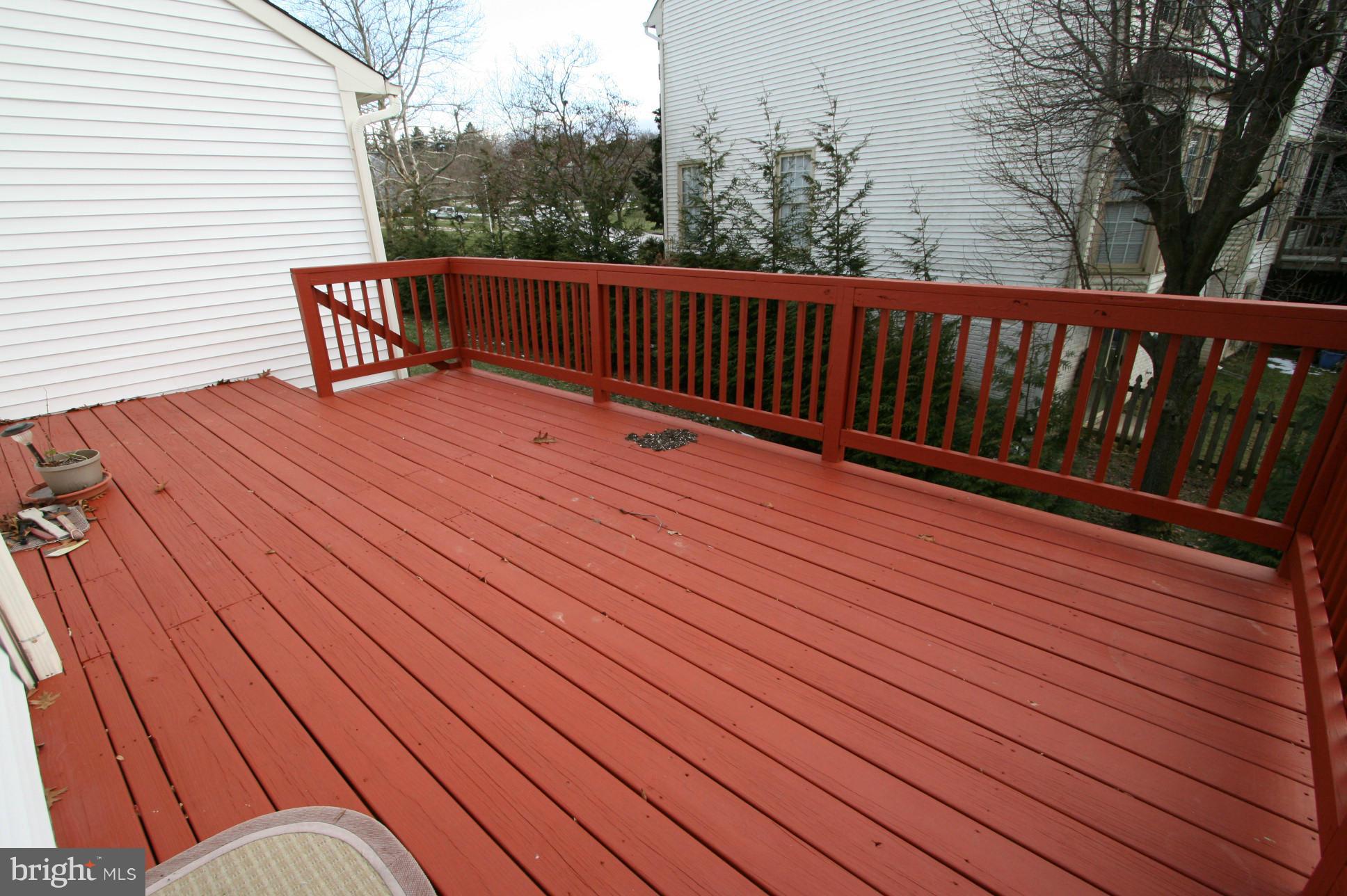 10242 Breconshire Road Ellicott City, MD 21042 - Photo 17 of 30 Deck on the side of the house