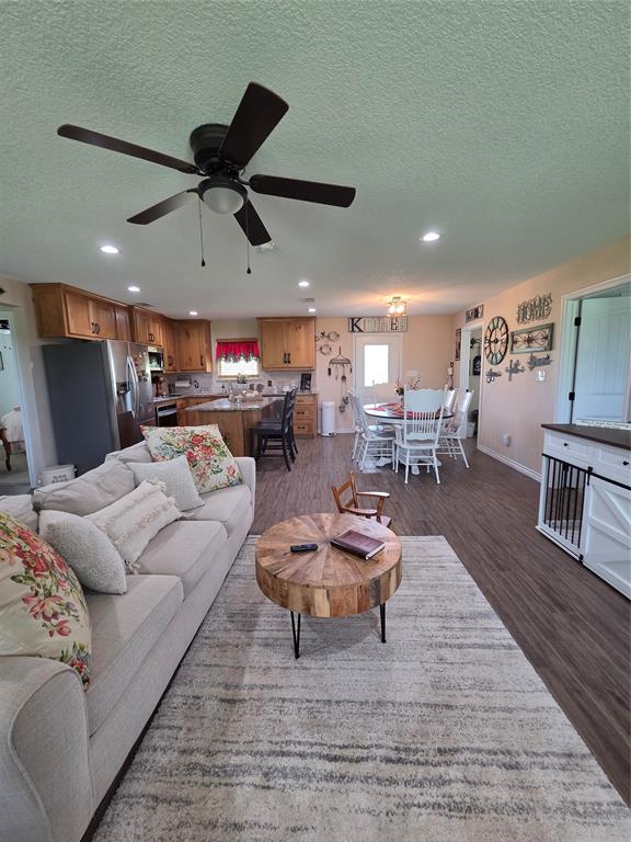 511 Erwin Road Poolville, TX 76487 - Photo 4 of 40 Open Concept from the front door