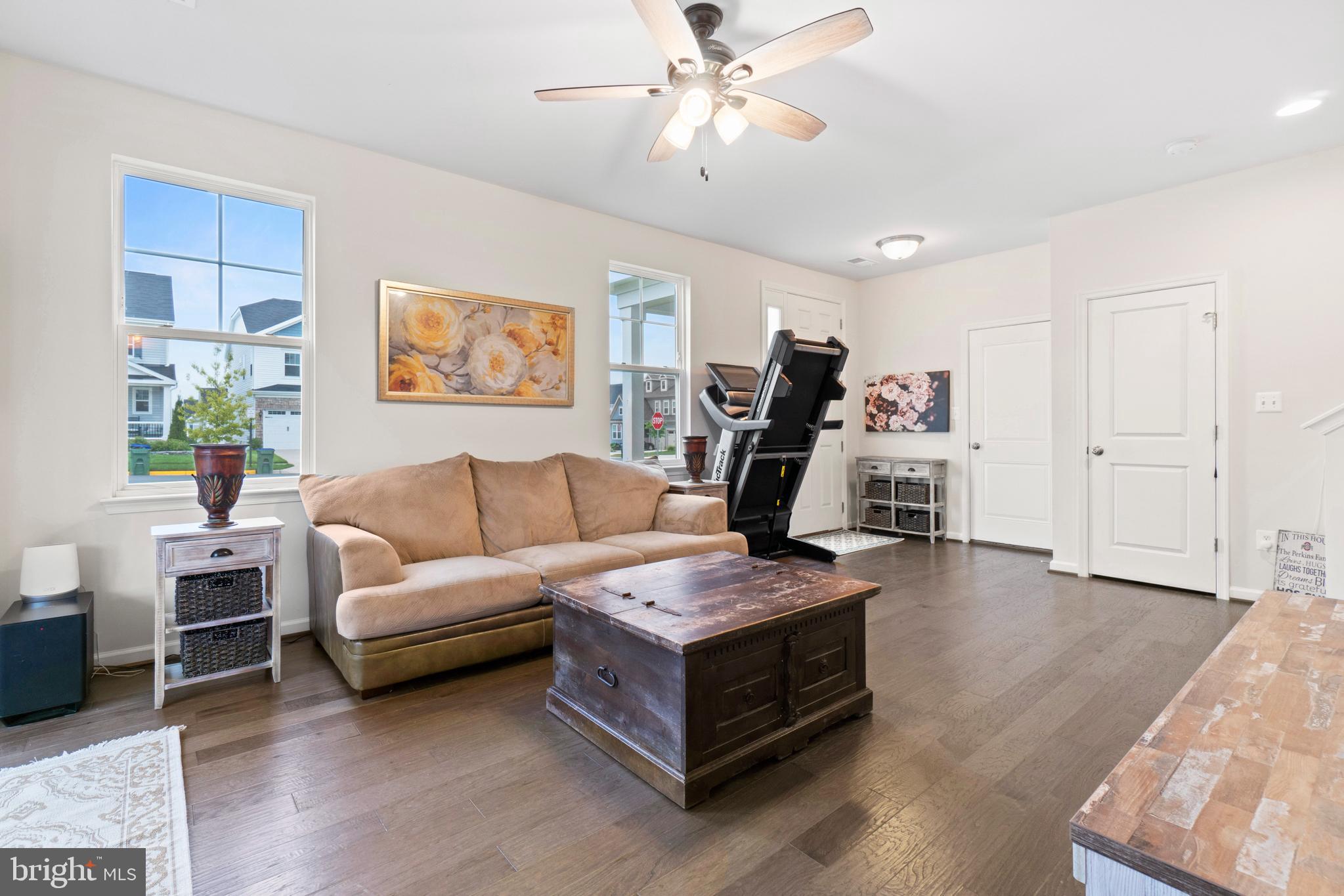 650 Aspen Road, Unit 109 Stafford, VA 22554 - Photo 28 of 53 Lower level with engineered hardwood flooring