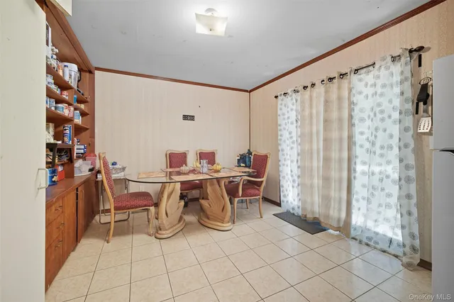 a workspace with furniture and a window