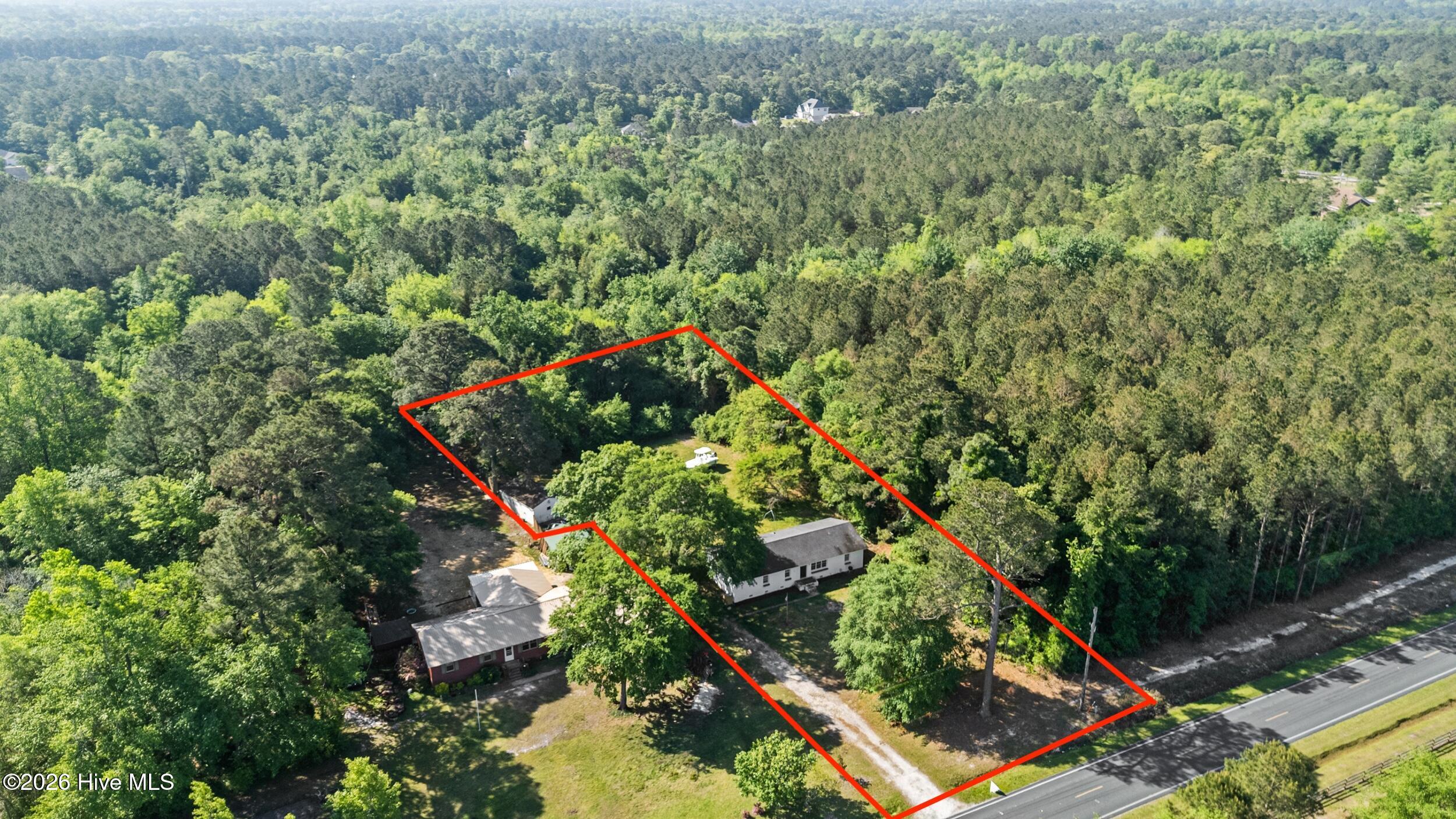 487 Fowler Manning Road Richlands, NC 28574 - Photo 34 of 35 36_drone