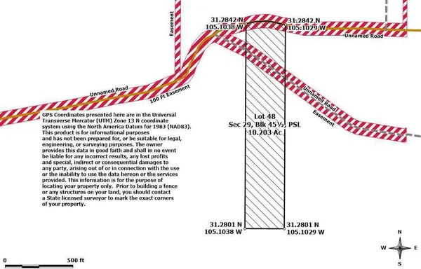 $5,800 | 29 Blk 45 1/2 Psl, Sierra Blanca, TX 79851