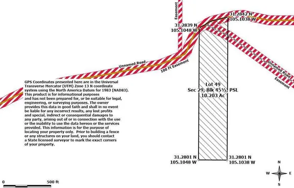 $5,800 | 29 Blk 45 1/2 Psl, Sierra Blanca, TX 79851