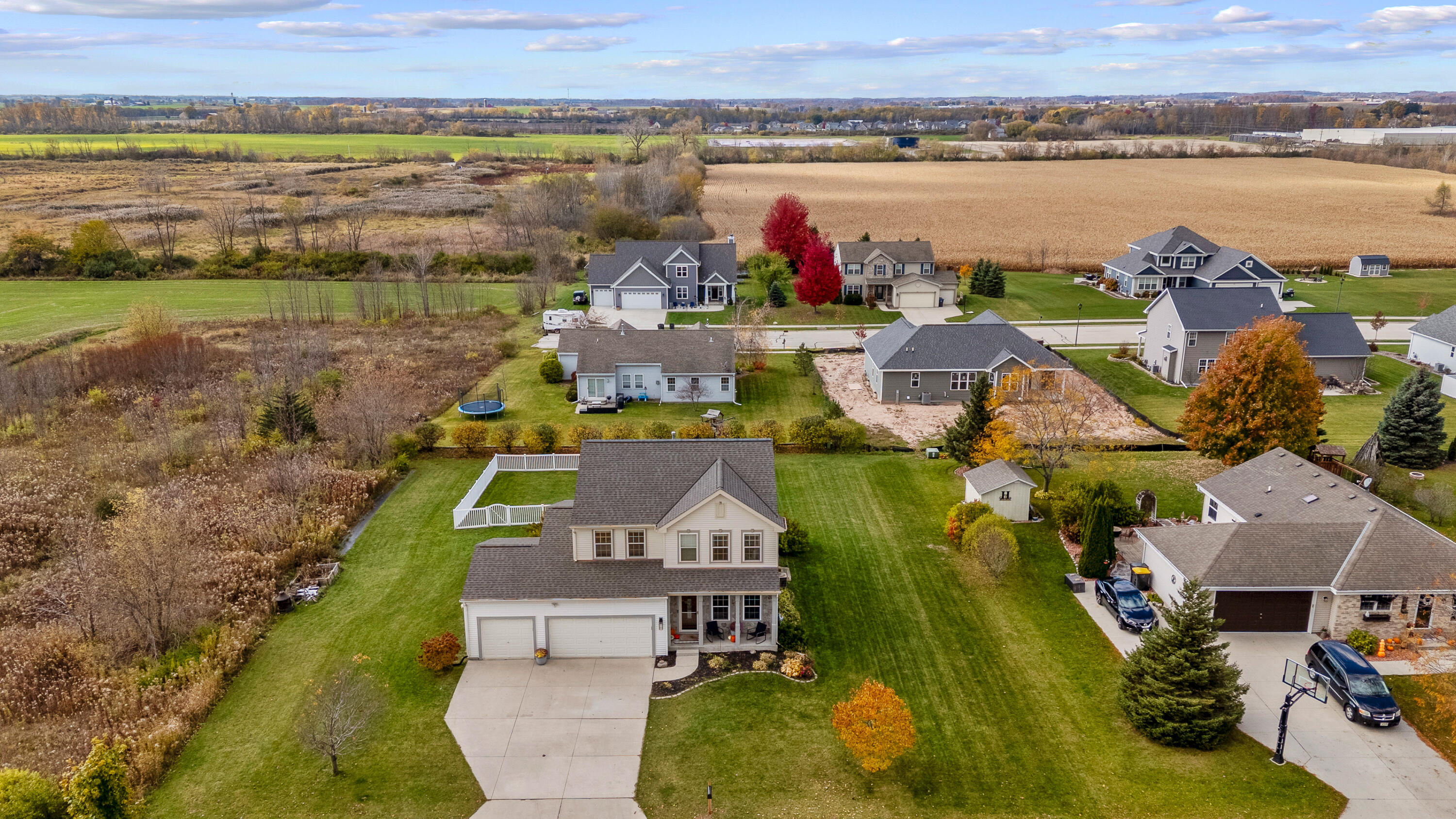 445 Michael Street Belgium, WI 53004 - Photo 45 of 55 Aerial View