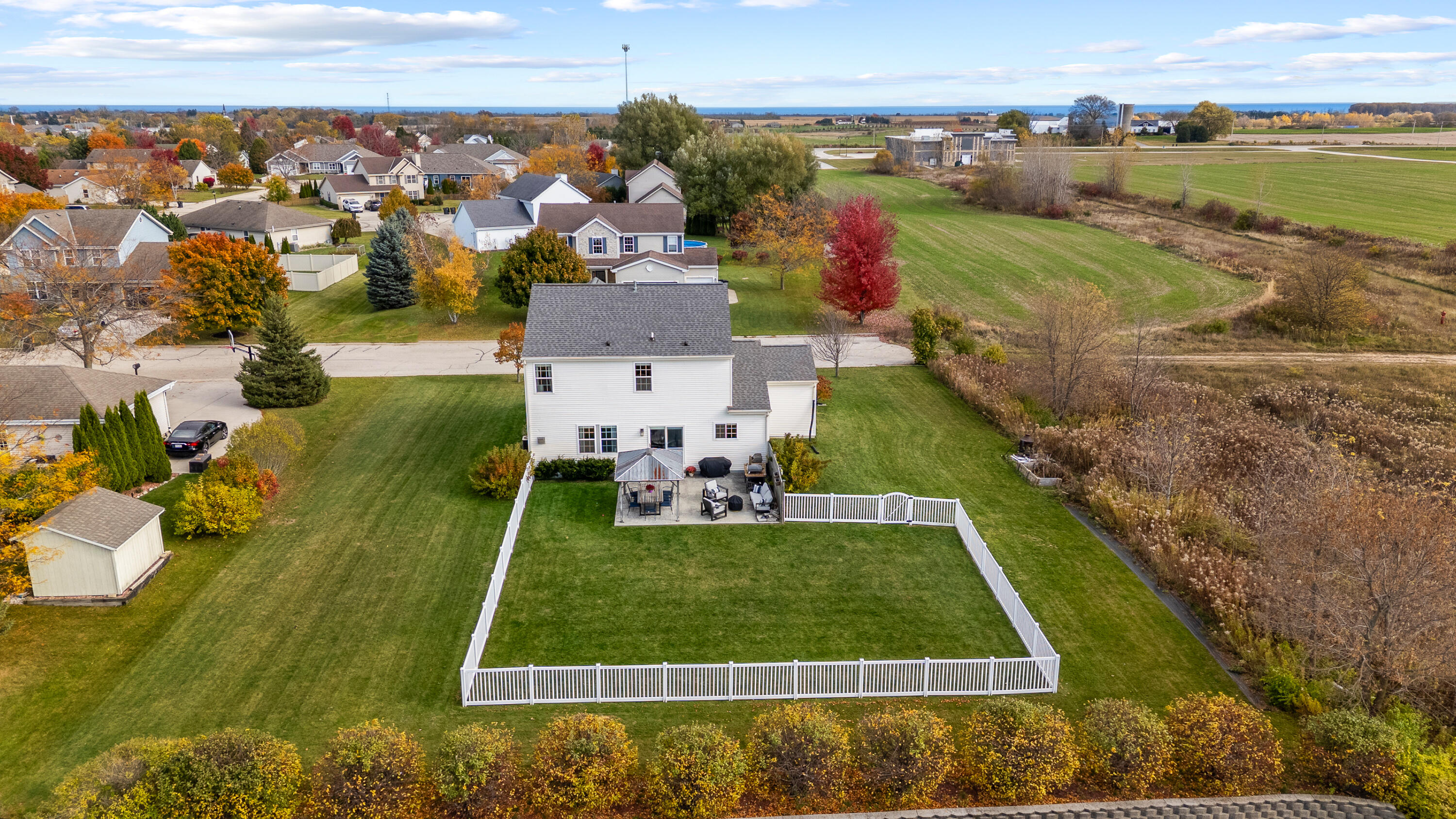 445 Michael Street Belgium, WI 53004 - Photo 47 of 55 Aerial View