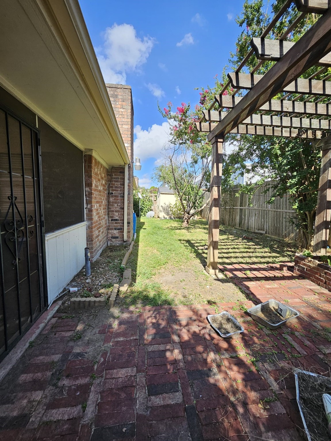 9415 Spellman Road Houston, TX 77031 - Photo 24 of 26 a view of back yard of the house