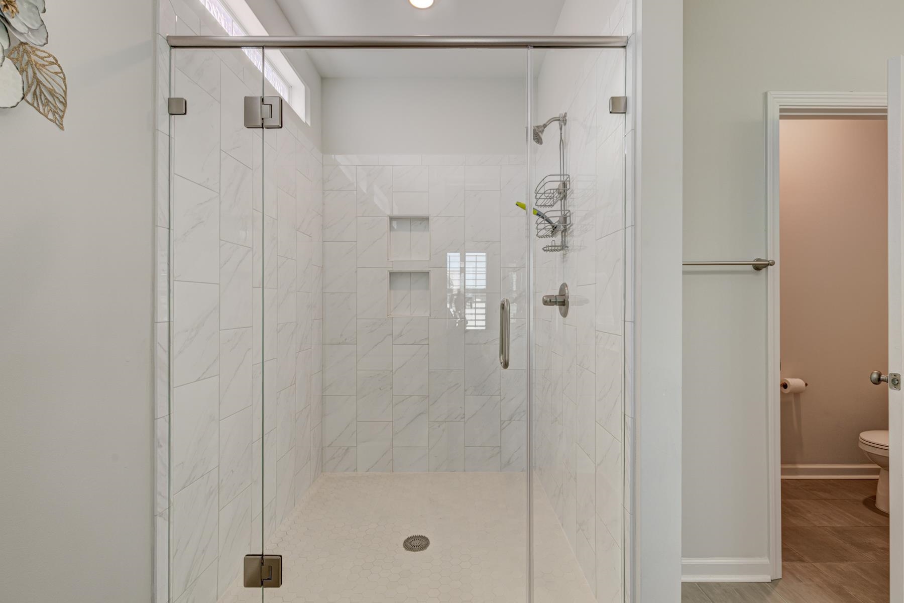 417 Heathside Street Murrells Inlet, SC 29576 - Photo 22 of 40 Full bath featuring toilet and a stall shower