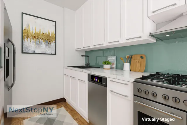 a living room with furniture a rug and a table