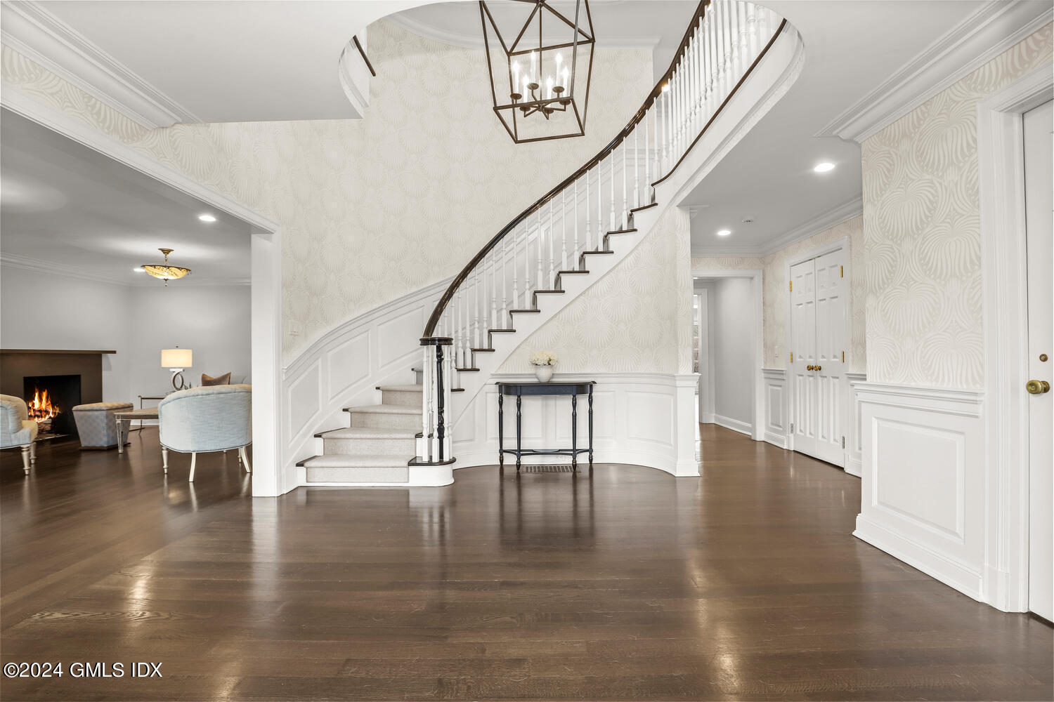 2 Lauder Way Greenwich, CT 06830 - Photo 2 of 25 a view of entryway and hall with wooden floor