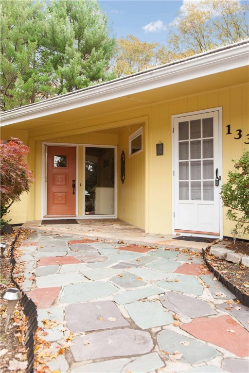 133 Forge Road North Kingstown, RI 02852 - Photo 2 of 35 Front entry with slate walkways.