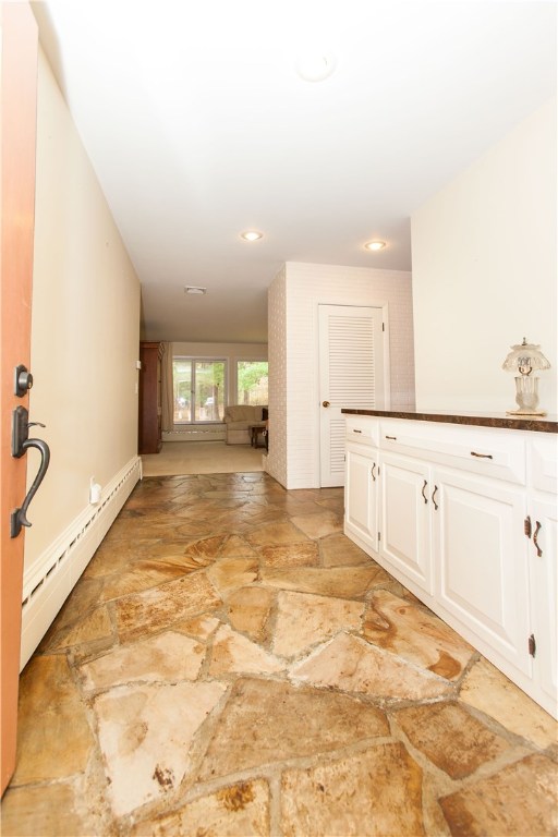 133 Forge Road North Kingstown, RI 02852 - Photo 4 of 35 Entry foyer with built-ins and leads to the living room and kitchen.