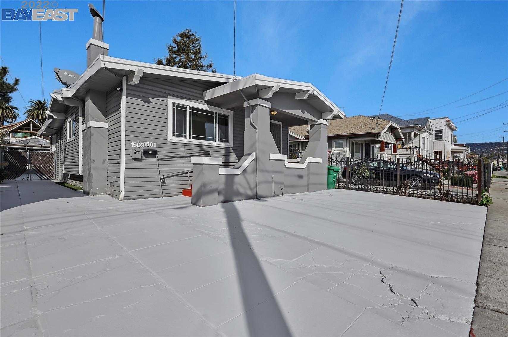 a front view of a house with a garage