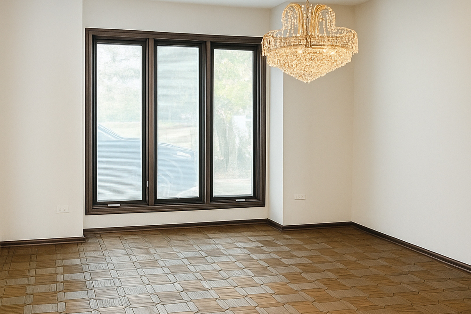 9630 Reding Circle Des Plaines, IL 60016 - Photo 8 of 30 a view of an empty room with a window