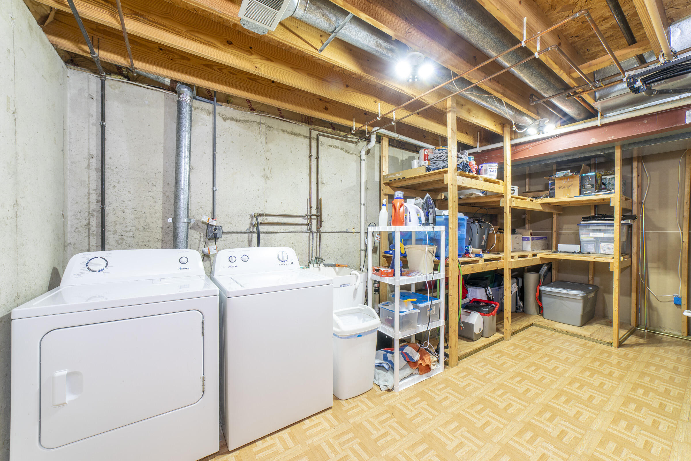 910 Read Drive Chesterton, IN 46304 - Photo 40 of 57 a view of storage and utility room with washer and dryer