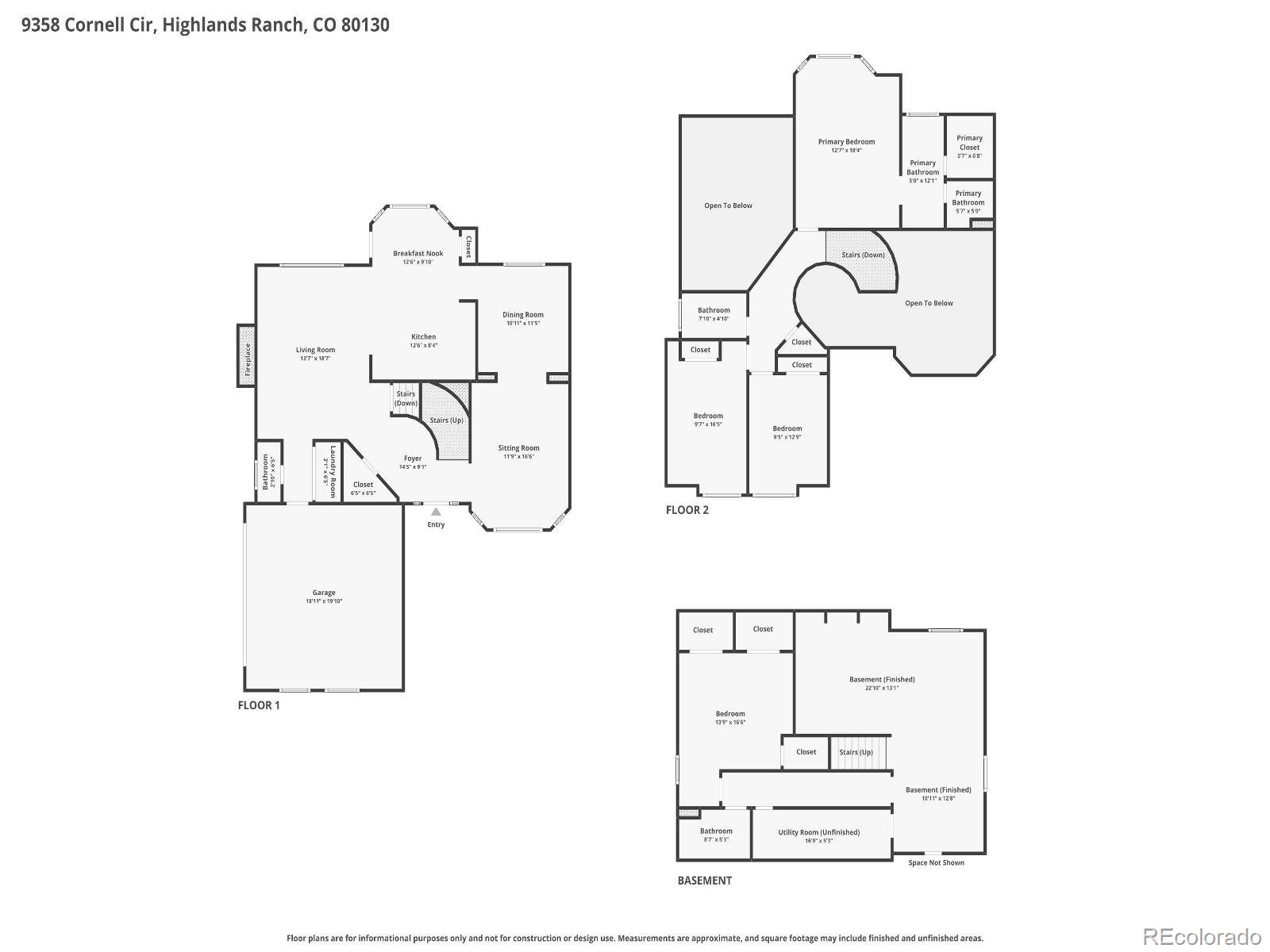9358 Cornell Circle Highlands Ranch, CO 80130 - Photo 49 of 50 a picture of a bench in a white building