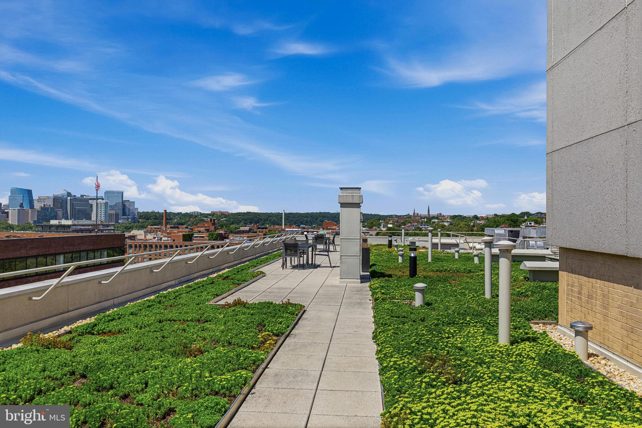2501 M Street Northwest, Unit 722 Washington, DC 20037 - Photo 20 of 26 Roof Top With City Views