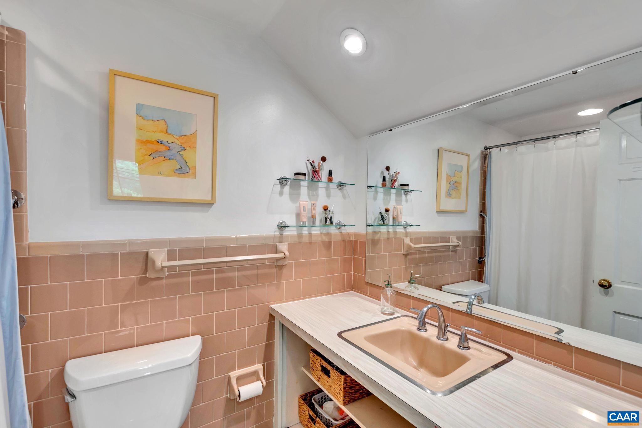 1445 Grove Road Charlottesville, VA 22901 - Photo 33 of 61 a bathroom with a sink a toilet and a mirror