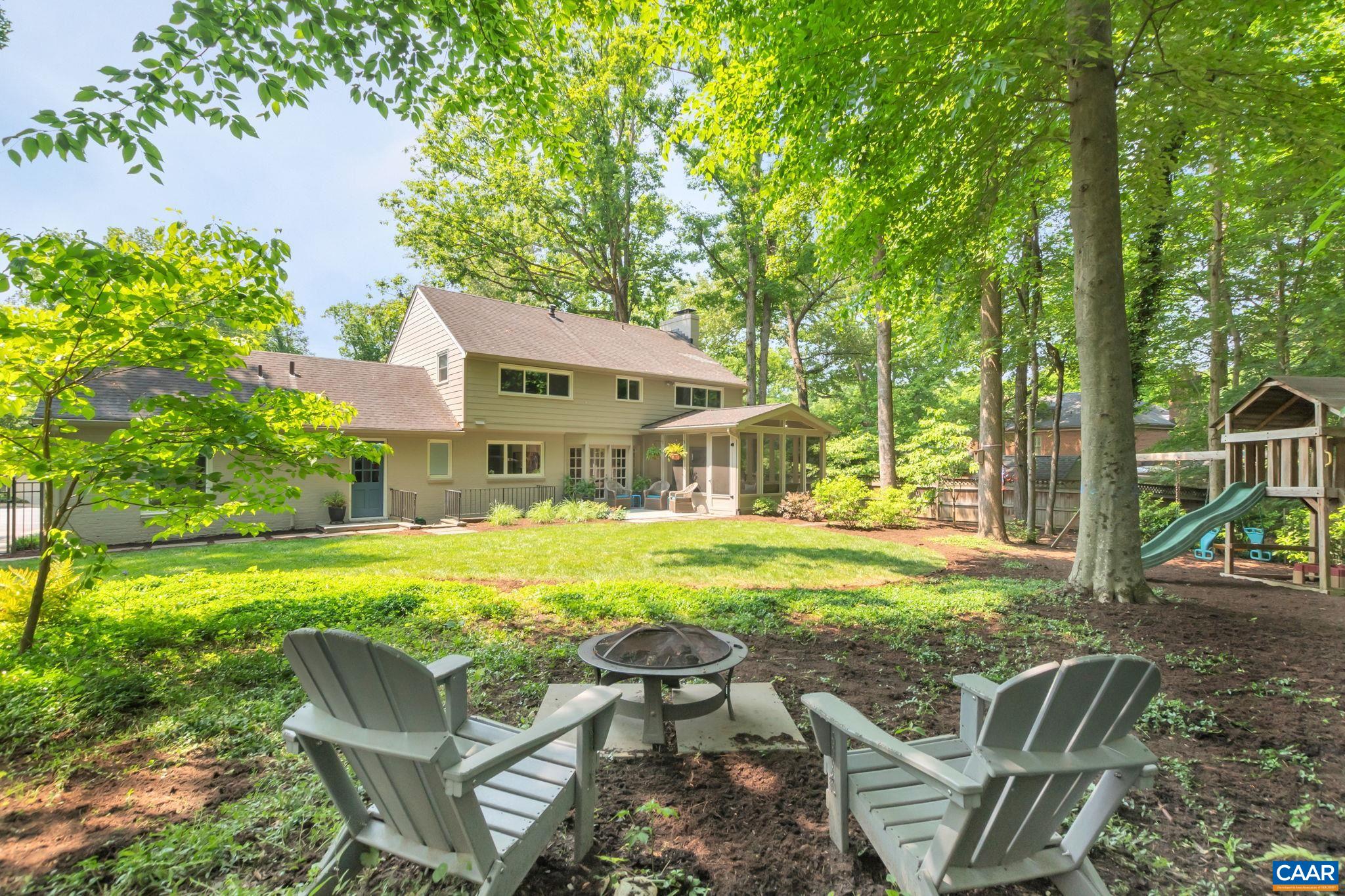 1445 Grove Road Charlottesville, VA 22901 - Photo 57 of 61 a view of a house with backyard and sitting area
