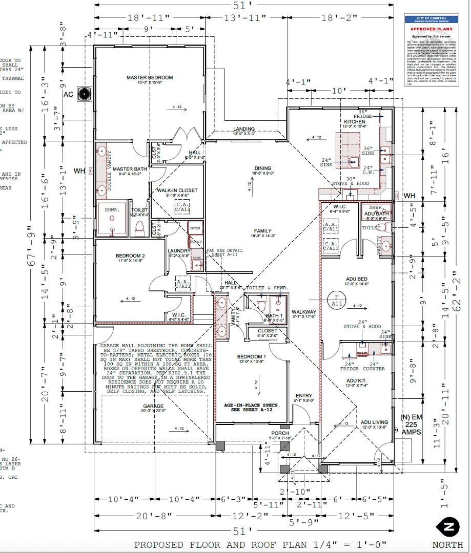 734 Pecan Way Campbell, CA 95008 - Photo 6 of 11 a picture of floor plan