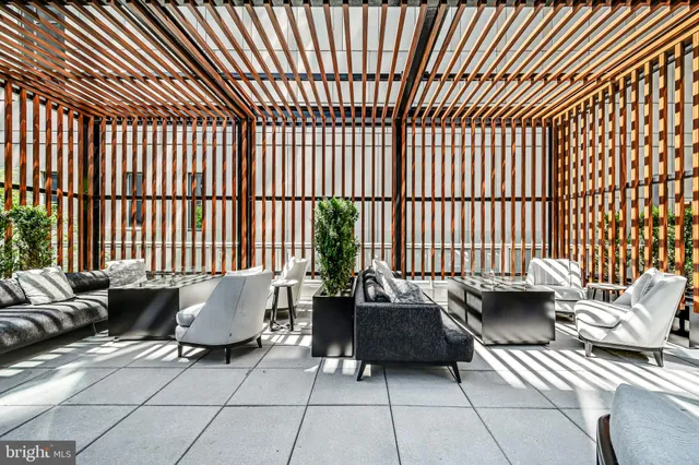 a view of outdoor space with garden