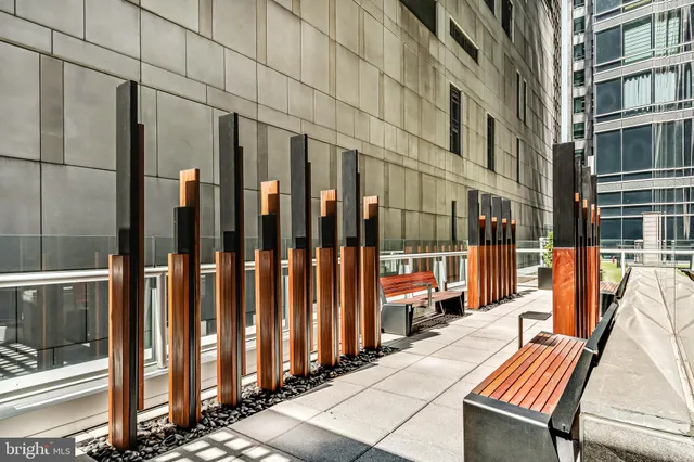 a room with furniture and a large window