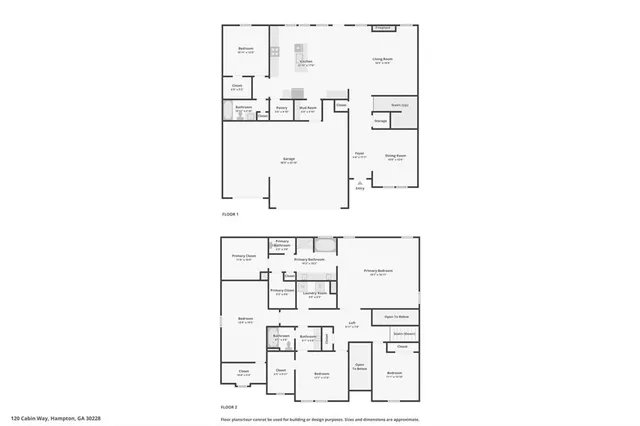 $495,000 | 120 Cabin Way, Hampton, GA 30228