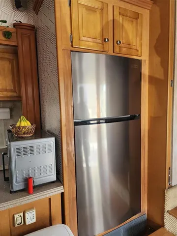 a close view of walk in closet