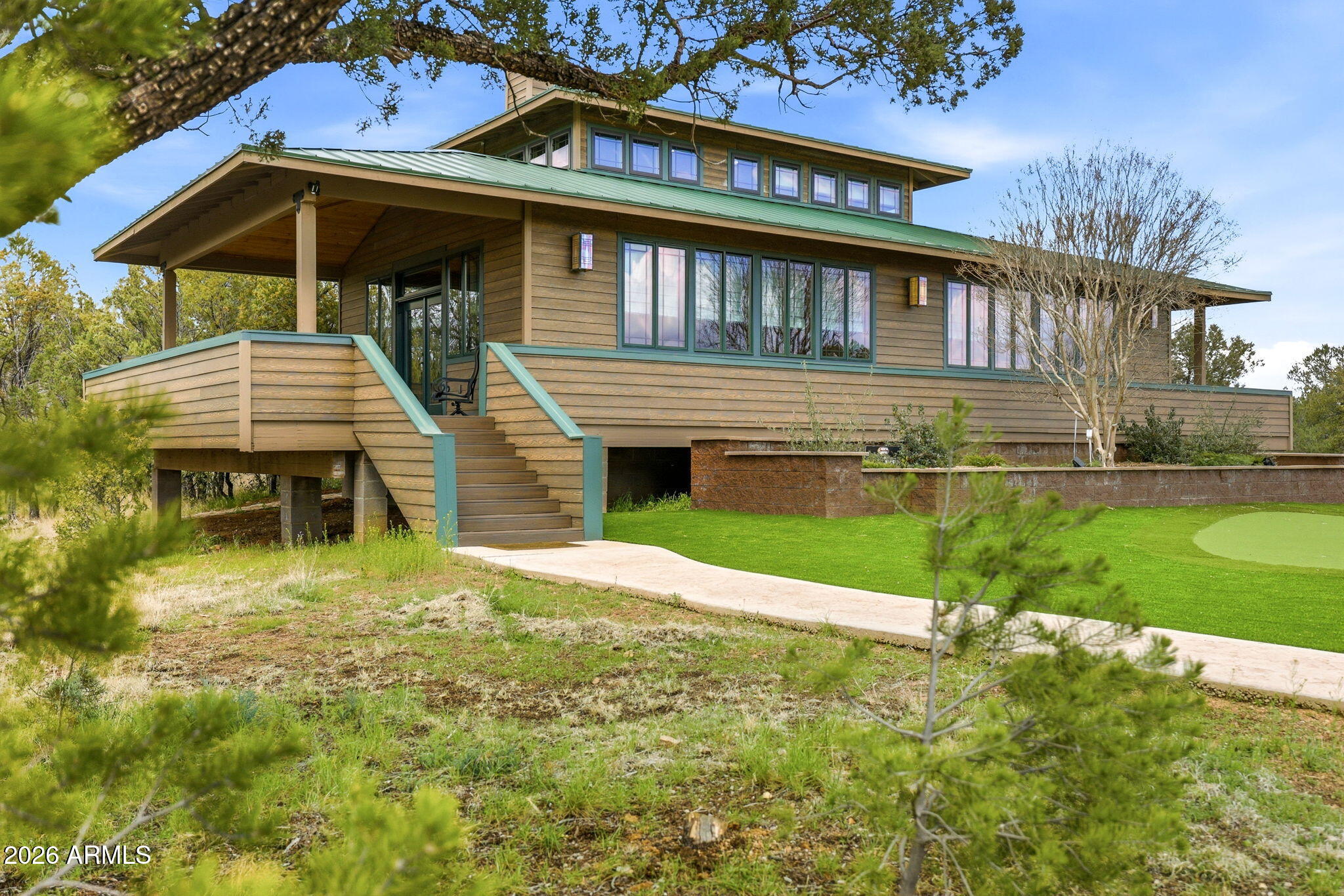 84 Mail Trail Road Young, AZ 85554 - Photo 2 of 57 Main Res Front fr SW