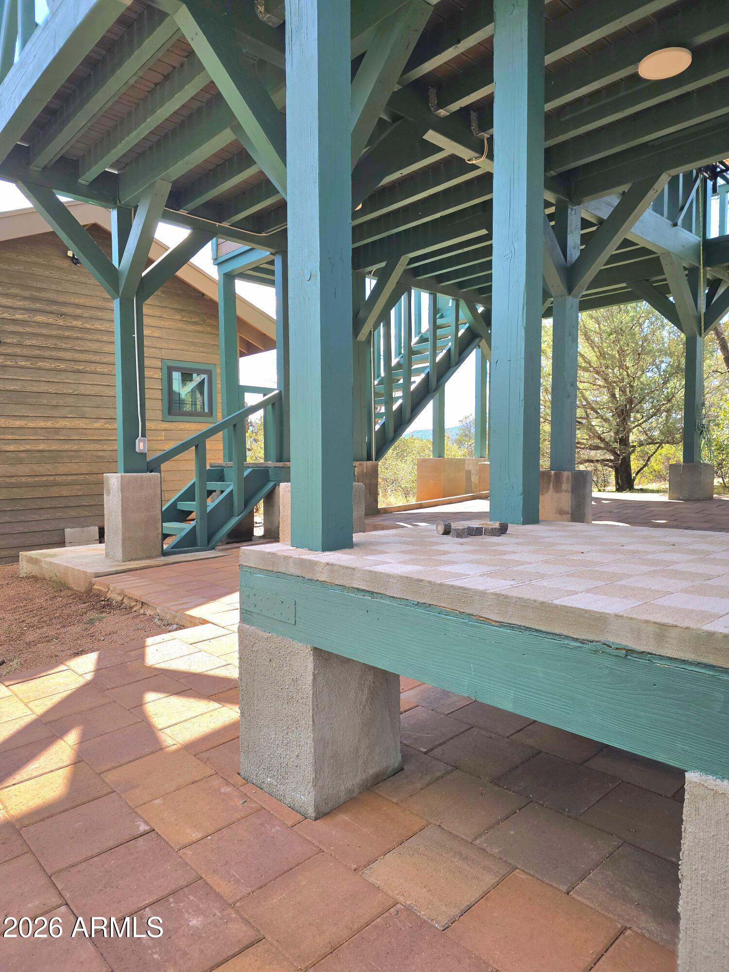 84 Mail Trail Road Young, AZ 85554 - Photo 45 of 57 Treehs piers and pavers