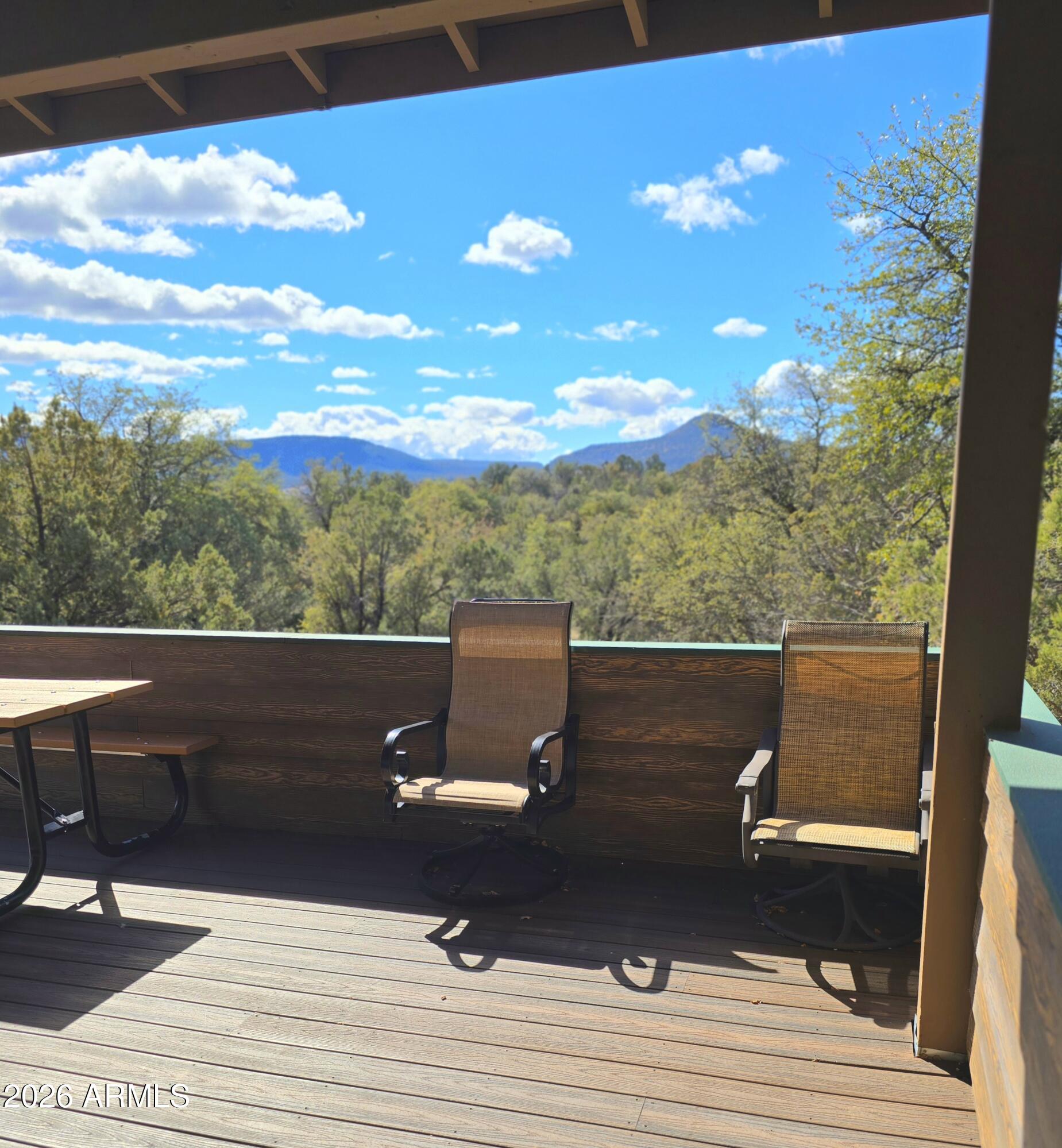 84 Mail Trail Road Young, AZ 85554 - Photo 6 of 57 Covered Porch View to West