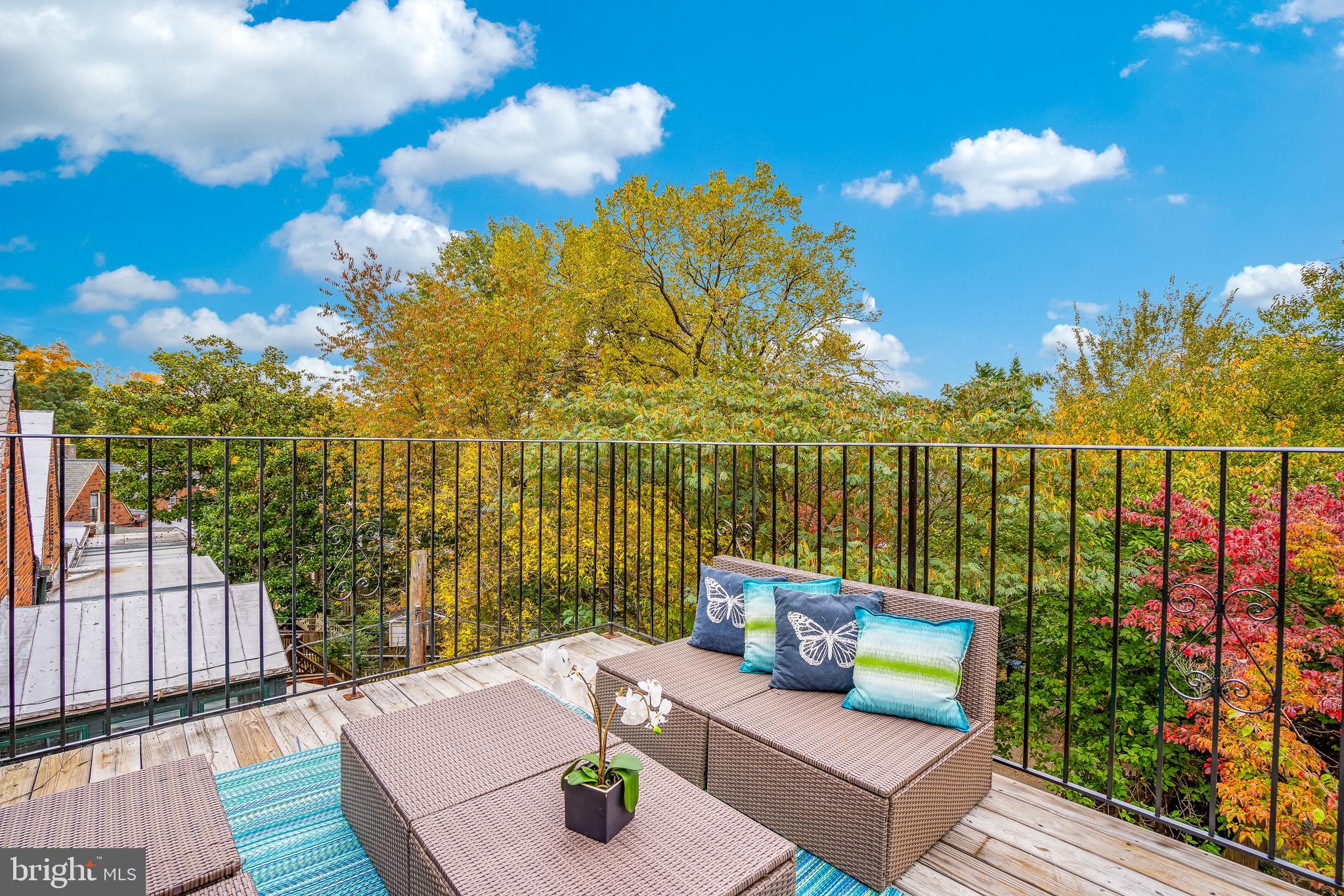 4412 Volta Place Northwest Washington, DC 20007 - Photo 19 of 27 Rooftop deck