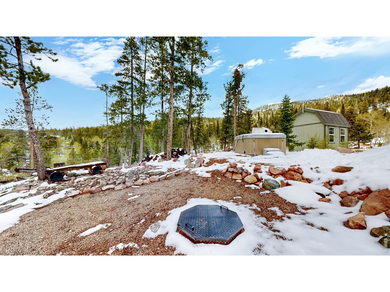 296 Elkridge Road Red Feather Lakes, CO 80545 - Photo 40 of 47 Approved firepit area plus Hot Tub included