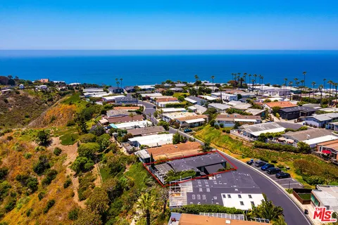 a view of an ocean beach