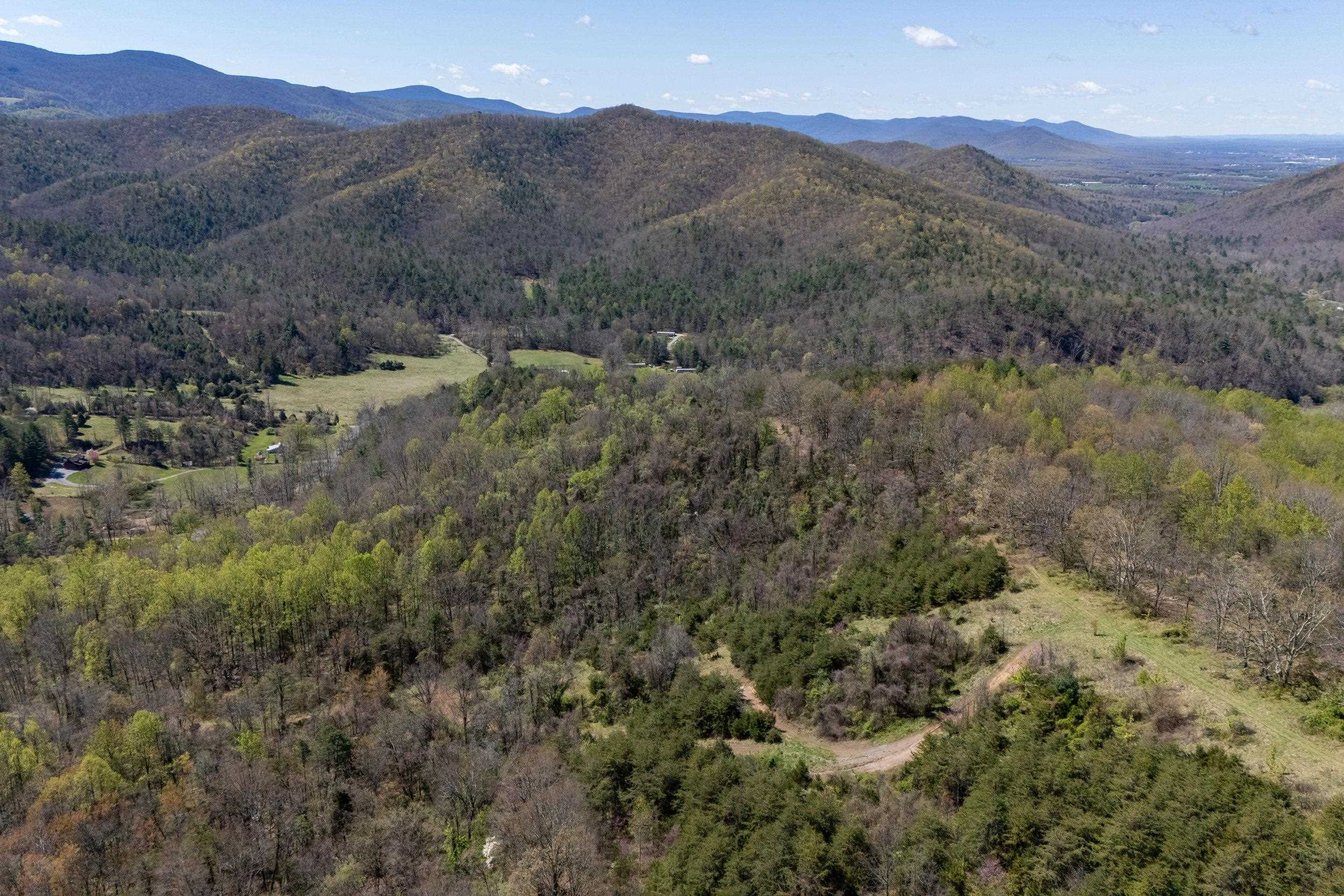 Off Jollett Road Elkton, VA 22827 - Photo 17 of 65 a view of a lush green hillside and a houses