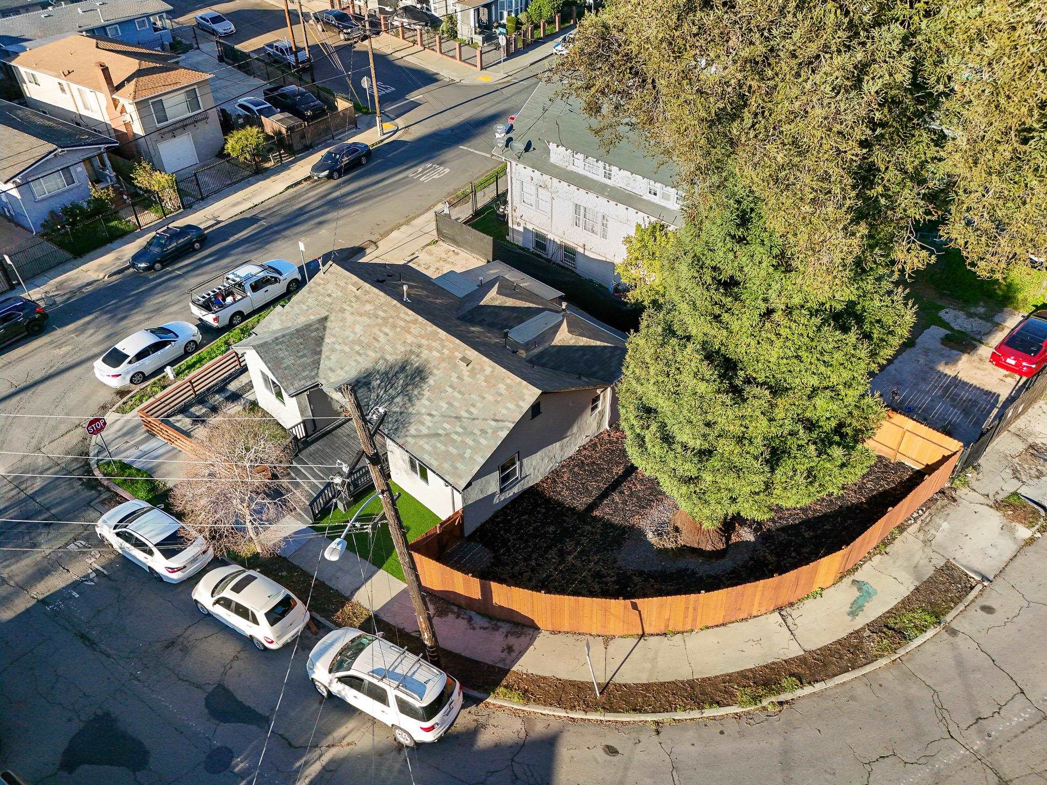 2151 Santa Rita Street Oakland, CA 94601 - Photo 42 of 46 Aerial view of residential area