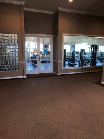 a kitchen with lots of counter top space