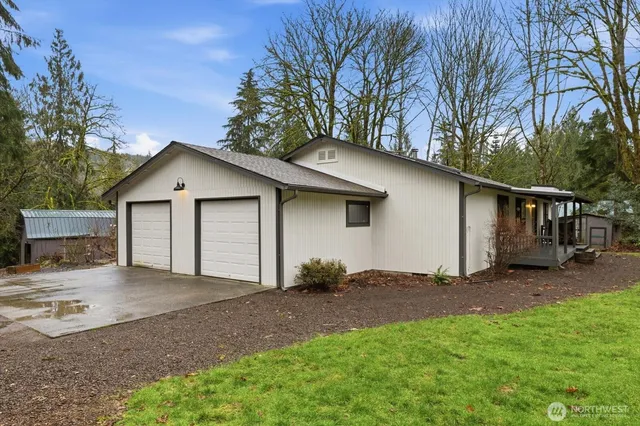 a house with a outdoor space