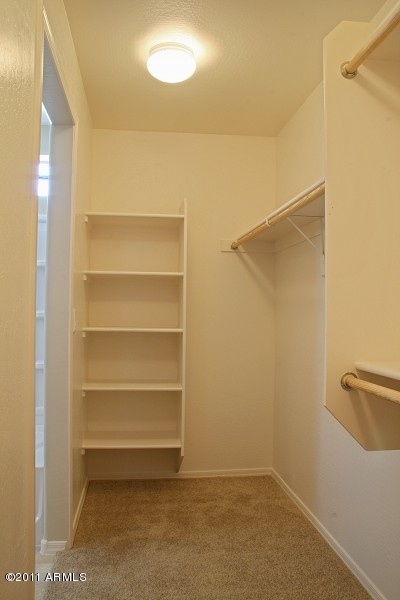 10225 West Camelback Road, Unit 41 Phoenix, AZ 85037 - Photo 9 of 23 Master Closet View