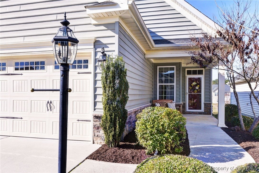 6409 Cordelia Road Williamsburg, VA 23188 - Photo 1 of 1 Stone front exterior