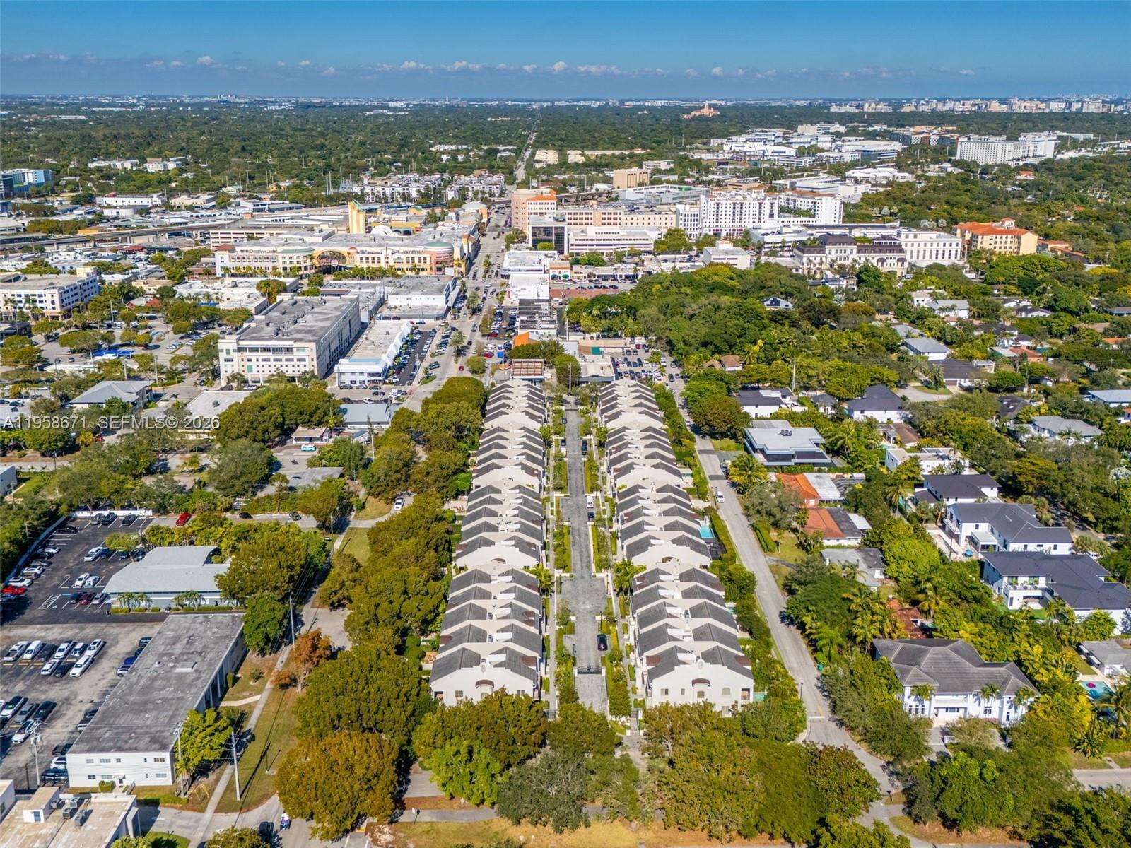 7560 Southwest 56th Court Miami, FL 33143 - Photo 29 of 30 an aerial view of residential houses with outdoor space