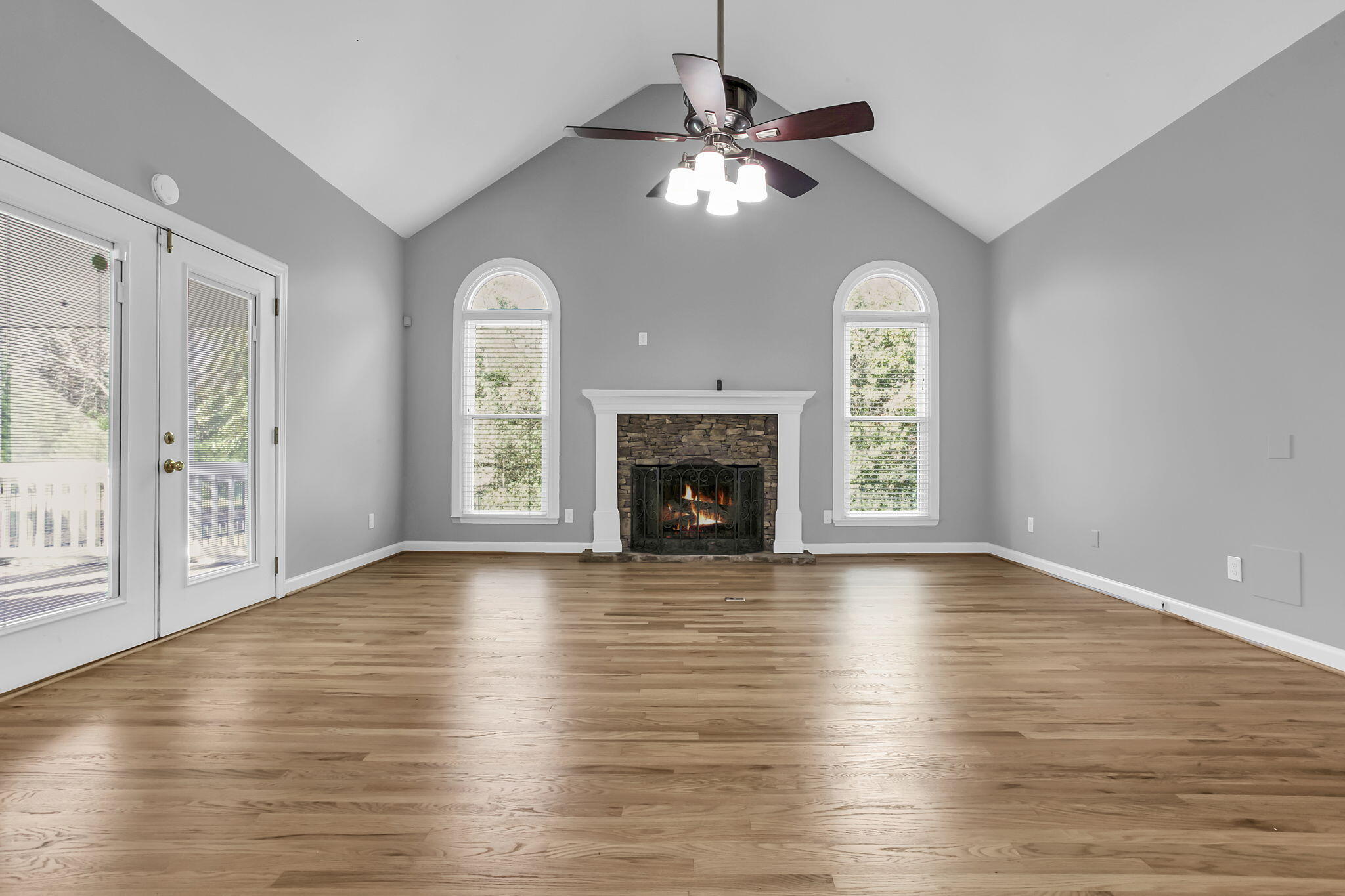 6407 Cheltenham Road South Hixson, TN 37343 - Photo 17 of 47 great room with fireplace